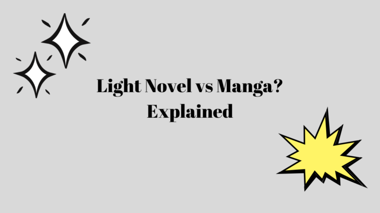 light novel vs manga