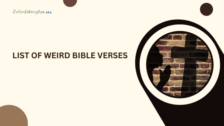 weird bible verses