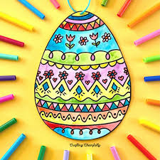 Pretty Patterns easter egg drawing